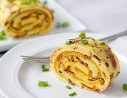 bacon cheese omelet roll recipes