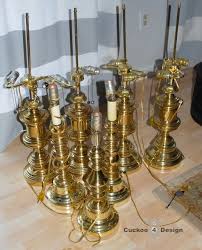 Painting Brass Lamps