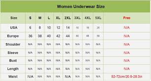 Size Chart For Panties Medford Medical