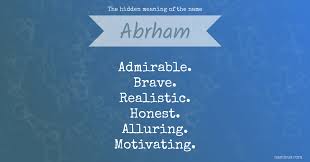 (yes) both team to score. The Hidden Meaning Of The Name Abrham Namious