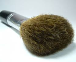what are makeup brushes made of the