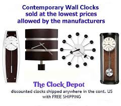 Contemporary Wall Clocks And Modern