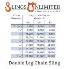 9 32 X 2 Feet Grade 100 Chain Sling Type Dos