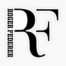 Logo photos and pictures in hd roger federer logo was posted in december 6, 2016 at 10:51 pm this hd pictures roger federer logo for. Sticker Roger Federer Redbubble