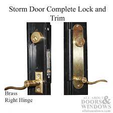 Grisham Storm Door Mortise Lock Handed