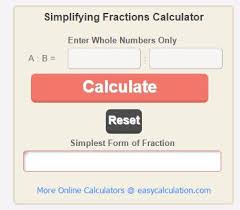 Simplifying Fractions And Complex Fractions