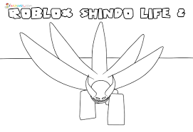 Juegos de roblox gratis para descargar. Dibujos De Shindo Life 2 De Roblox Para Colorear Imprime Gratis