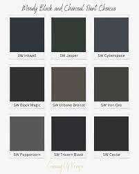 Dark Paint Colors Black Paint Color