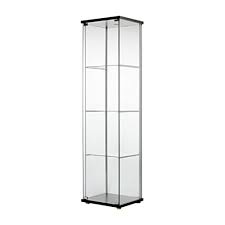 Ikea Glass Door Cabinet Black Brown