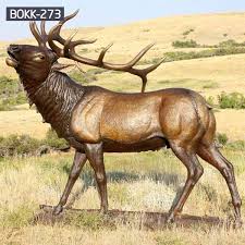 Life Size Deer Sculptures Outdoor Deer