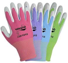 Global Glove Atlas 370 Style 570t Gripster Nitrile Dipped Gloves In 4 Assorted Colors Medium