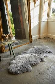 yetti sheepskin rug double owen barry