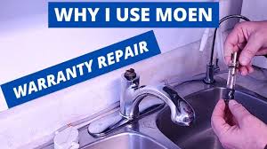 moen kitchen faucet warranty repair
