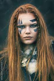 mighty viking warrior woman