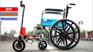 how to make simple electric wheelchair