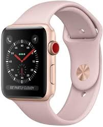 This device was released on september 22, 2017, continuing apple's yearly release cycle. Amazon Com Apple Watch Series 3 Gps Cellular 42mm Gold Aluminum Case With Pink Sand Sport Band Renewed