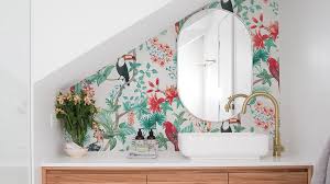 Bathroom Wallpaper How To Install It