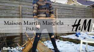 maison martin margiela x h m leather