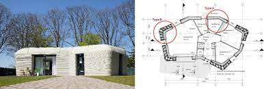 The First 3d Printed Concrete House In