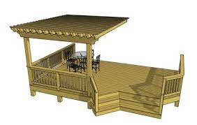 Low Elevation Deck Plan With Half