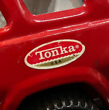 Tonka Truck Pickup Red Color 1970s