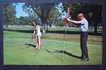 OLD CHANNEL TRAIL GOLF COURSE Montague, Michigan vintage postcard ...