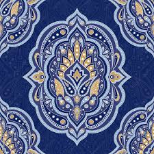 fl indian paisley pattern vector