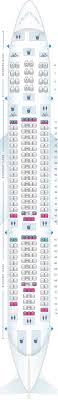 Seat Map China Eastern Airlines Airbus A330 200 264pax