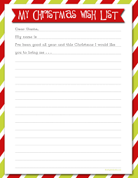 Delightful Order Christmas Wish List Free Printable