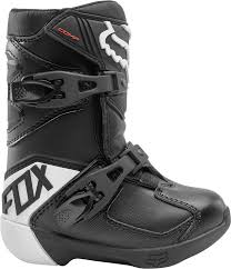 2020 Fox Comp K Kids Toddler Peewee Motocross Boots Black