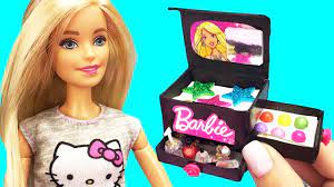diy makeup box for barbie doll
