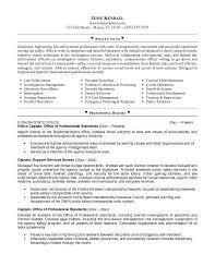Dont panic , printable and downloadable free 10 objective statements resume examples cover letter we have created for you. Law Enforcement Resume Example In 2021 Job Resume Samples Police Officer Resume Job Resume