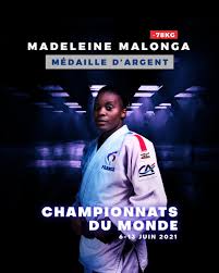 She won a gold medal at the 2019 world judo championships. France Judo On Twitter Madeleine Malonga Vice Championne Du Monde Meilleursensemble Teamedf Judoworlds