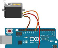 Arduino Uno R3 Servo Motor gambar png