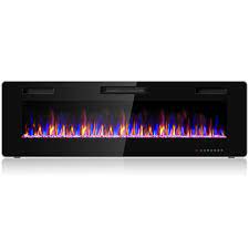 costway 60 electric fireplace