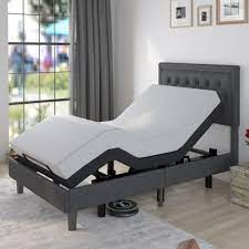 Motorized Upholstered Adjustable Bed