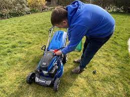 best petrol lawn mower for large