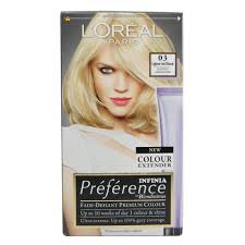 Details About Loreal Preference Blondissimes 03 Lightest Ash Blonde