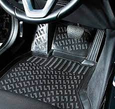 floor mats rubber 3d molded black fits