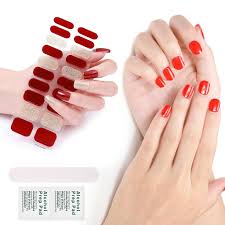 cured gel nail polish strips
