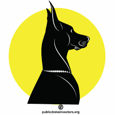 Doberman dog | Public domain vectors