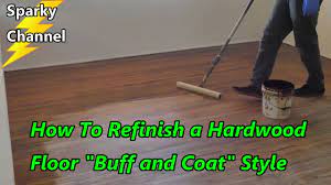 how to refinish a 1957 hardwood floor