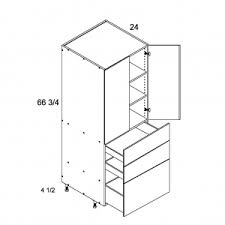 standard kitchen cabinet size