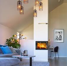 Inviting Corner Fireplace With A