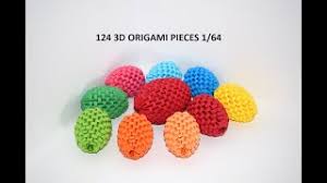 How to make the sufrágio mandala and variations. How To Make 3d Origami Small Easter Egg Cute766