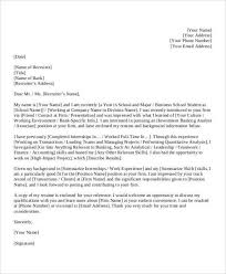 Cover Letters For Internships  inspirational cover letter for an    