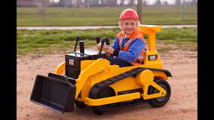 kid trax cat bulldozer kids tractor