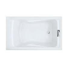 Visit @hdcares for customer care support. American Standard Evolution 60 In X 36 In Reversible Drain Deep Soaking Tub In Arctic 2771v002 011 The Home Depot