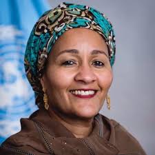 On manufacturing floors, in airplanes or at customer meetings. H E Dr Amina J Mohammed Wise