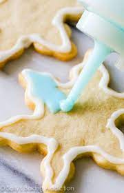 The entire recipe found here. Christmas Sugar Cookies With Easy Icing Sally S Baking Addiction